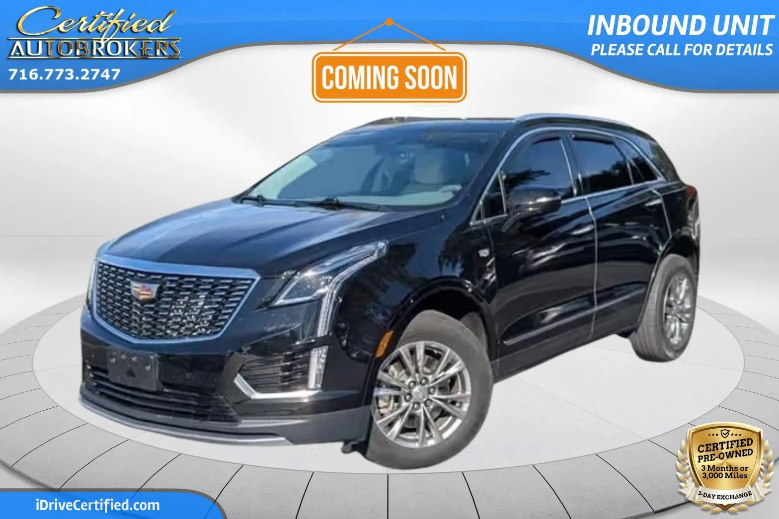 Black 2020 Cadillac XT5 Premium Luxury AWD for sale in Grand Island, NY