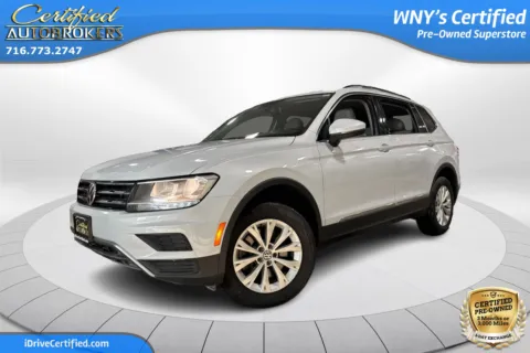 White 2018 Volkswagen Tiguan SE for sale in Grand Island, NY