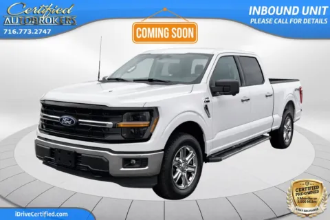 White 2024 Ford F-150 XLT 4x4 for sale in Grand Island, NY