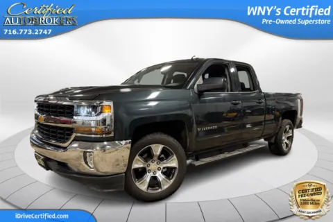 Gray 2017 Chevrolet Silverado 1500 LT 4x4 for sale in Grand Island, NY