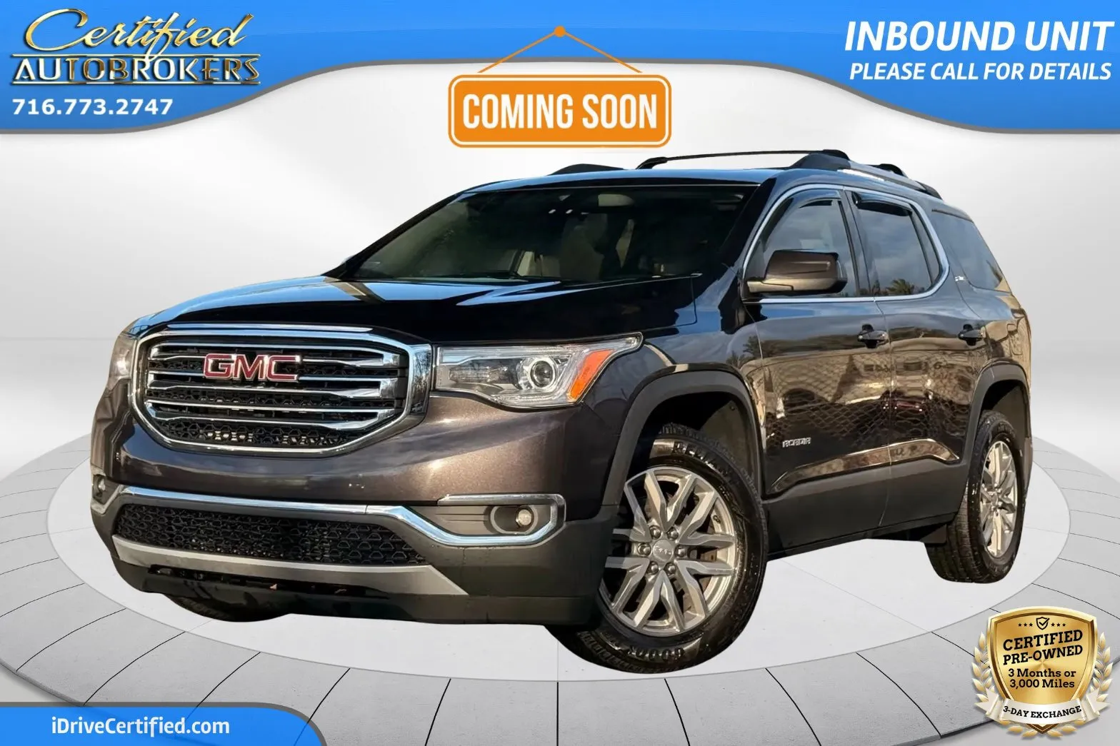 Gray 2018 GMC Acadia SLE AWD for sale in Grand Island, NY