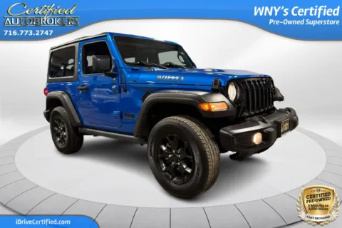Another view of 2022 Jeep Wrangler Willys Sport 4x4 for sale in Grand Island, NY at Certified AutoBrokers