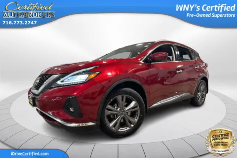 Red 2023 Nissan Murano Platinum AWD for sale in Grand Island, NY
