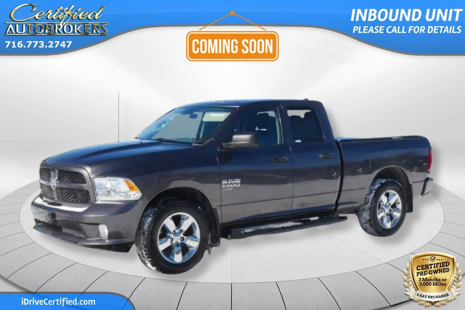 Blue 2019 Ram 1500 Classic Express 4x4 for sale in Grand Island, NY