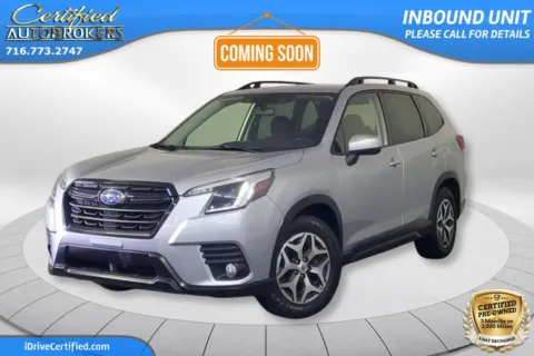 Silver 2022 Subaru Forester Premium AWD for sale in Grand Island, NY