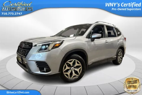 Silver 2022 Subaru Forester Premium AWD for sale in Grand Island, NY