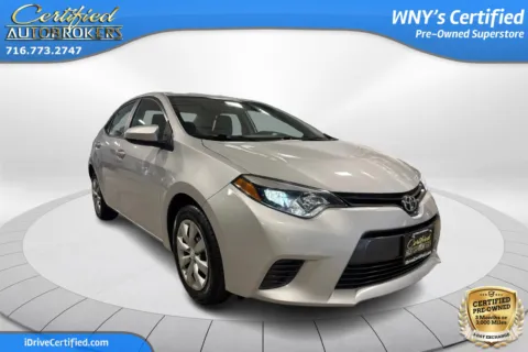 Another view of 2015 Toyota Corolla LE for sale in Grand Island, NY at Certified AutoBrokers