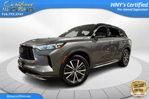 Black 2022 INFINITI QX60 AUTOGRAPH AWD for sale in Grand Island, NY
