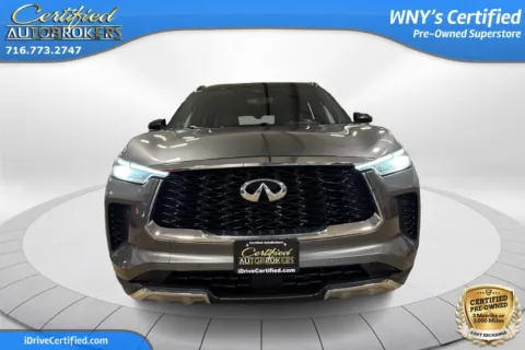 Photos of 2022 INFINITI QX60 AUTOGRAPH AWD for sale in Grand Island, NY at Certified AutoBrokers