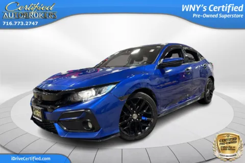 Blue 2020 Honda Civic Hatchback Sport for sale in Grand Island, NY
