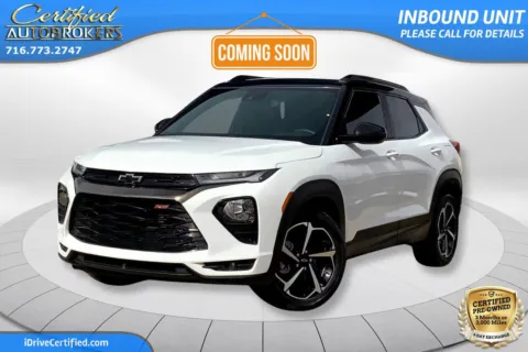 White 2023 Chevrolet Trailblazer RS for sale in Grand Island, NY