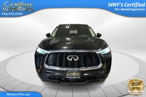 Photos of 2024 INFINITI QX60 LUXE AWD for sale in Grand Island, NY at Certified AutoBrokers