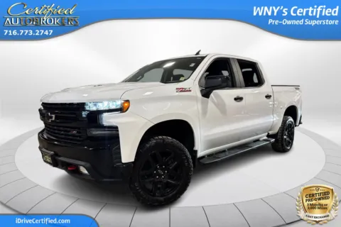 White 2021 Chevrolet Silverado 1500 LT Trail Boss Z71 4x4 for sale in Grand Island, NY