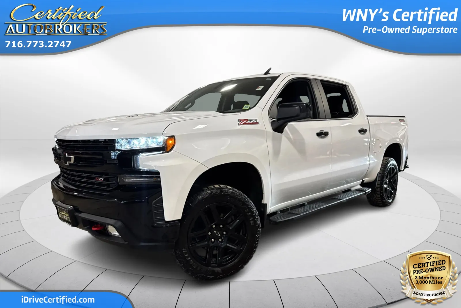 2021 Chevrolet Silverado 1500 LT Trail Boss Z71 4x4 for sale in Grand Island, NY