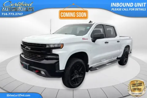 White 2021 Chevrolet Silverado 1500 LT Trail Boss Z71 4x4 for sale in Grand Island, NY