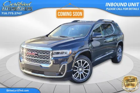 Black 2020 GMC Acadia Denali AWD for sale in Grand Island, NY