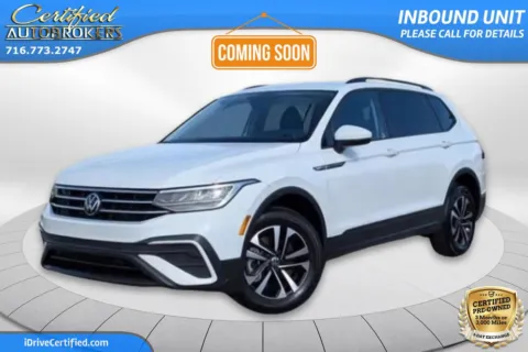 White 2024 Volkswagen Tiguan S AWD for sale in Grand Island, NY