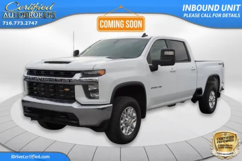 White 2022 Chevrolet Silverado 2500HD LT 4x4 for sale in Grand Island, NY