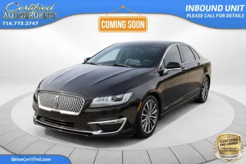 Black 2020 Lincoln MKZ Standard AWD for sale in Grand Island, NY