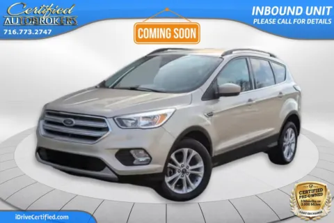White 2018 Ford Escape SE 4WD for sale in Grand Island, NY