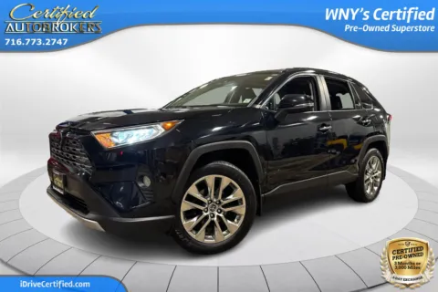 Black 2019 Toyota RAV4 Limited AWD for sale in Grand Island, NY