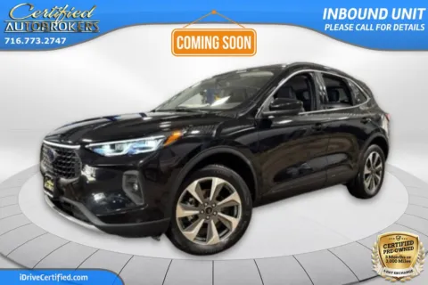 Black 2024 Ford Escape Platinum AWD for sale in Grand Island, NY
