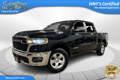 Black 2025 Ram 1500 Big Horn 4x4 for sale in Grand Island, NY