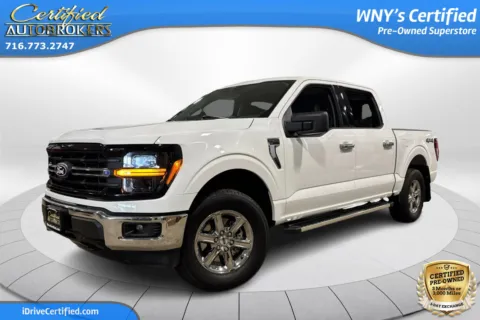 White 2025 Ford F-150 XLT 4x4 for sale in Grand Island, NY