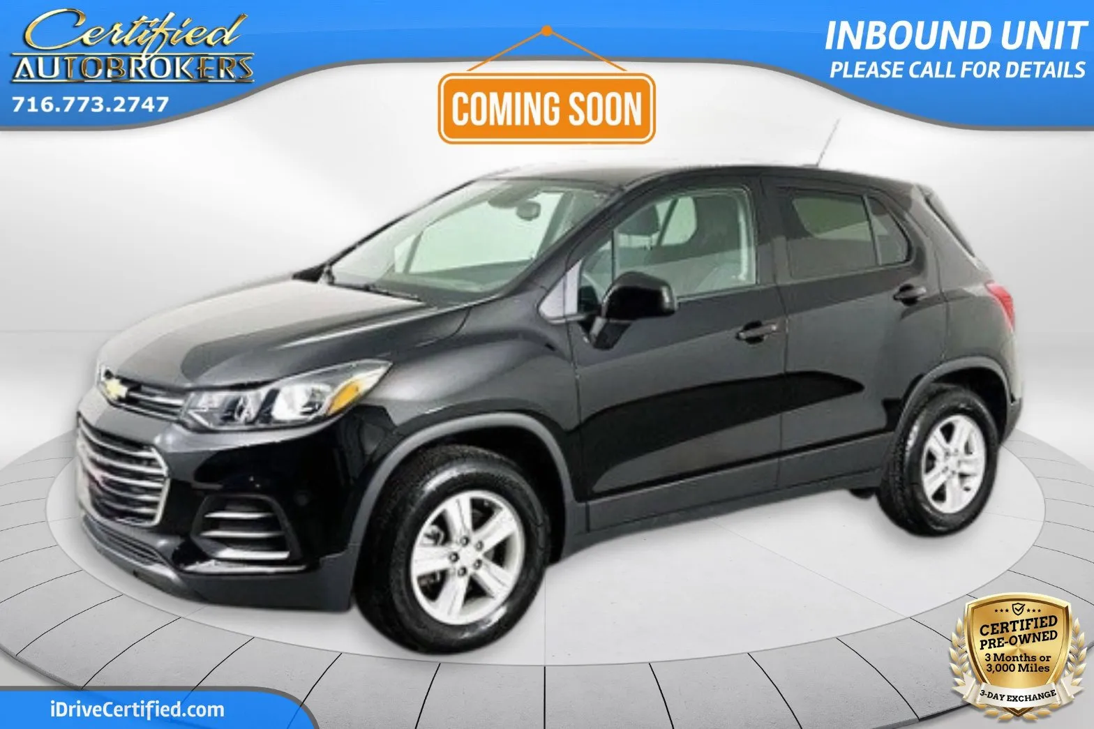 Black 2020 Chevrolet Trax LS for sale in Grand Island, NY