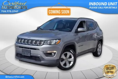 Silver 2018 Jeep Compass Latitude 4x4 for sale in Grand Island, NY