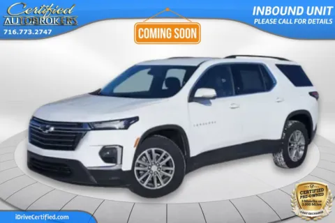 White 2023 Chevrolet Traverse LT Leather AWD for sale in Grand Island, NY