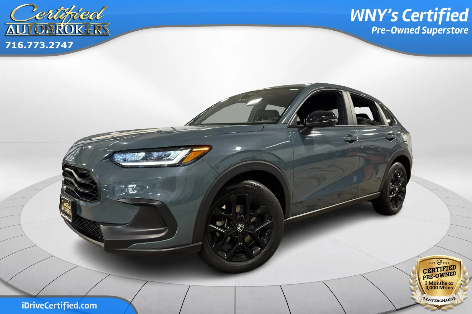 Green 2025 Honda HR-V Sport AWD for sale in Grand Island, NY