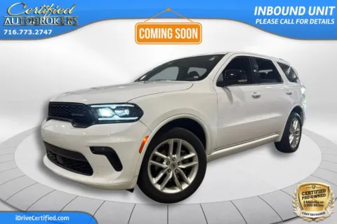 White 2023 Dodge Durango GT Plus AWD for sale in Grand Island, NY