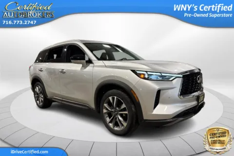 Another view of 2022 INFINITI QX60 LUXE AWD for sale in Grand Island, NY at Certified AutoBrokers