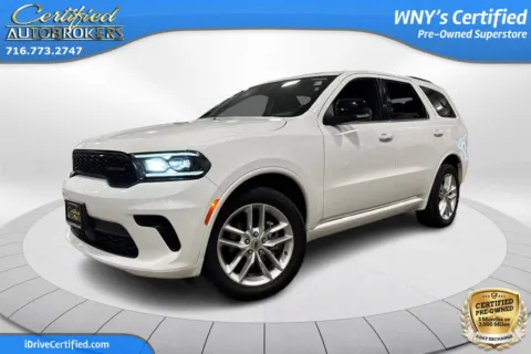 White 2024 Dodge Durango GT Plus AWD for sale in Grand Island, NY