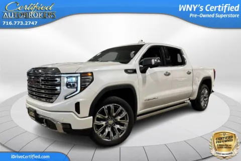 White 2023 GMC Sierra 1500 Denali 4x4 for sale in Grand Island, NY