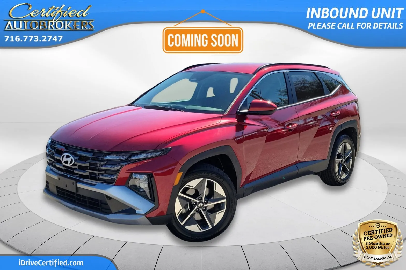 Red 2025 Hyundai Tucson SEL AWD for sale in Grand Island, NY