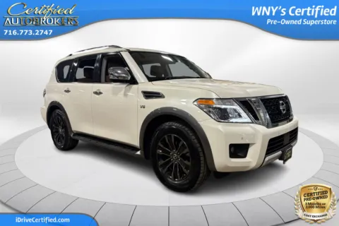 Another view of 2018 Nissan Armada Platinum 4x4 for sale in Grand Island, NY at Certified AutoBrokers