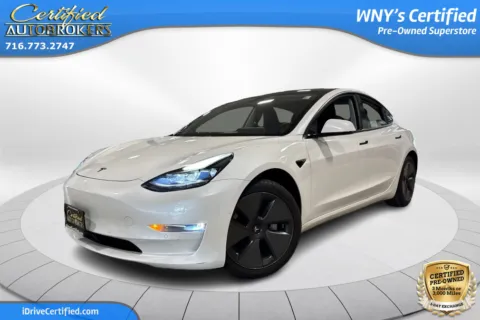 White 2021 Tesla Model 3 Long Range AWD for sale in Grand Island, NY
