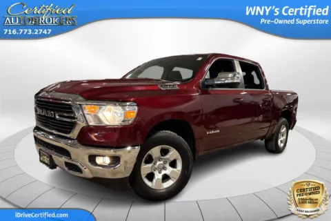 Red 2021 Ram 1500 Big Horn 4x4 for sale in Grand Island, NY