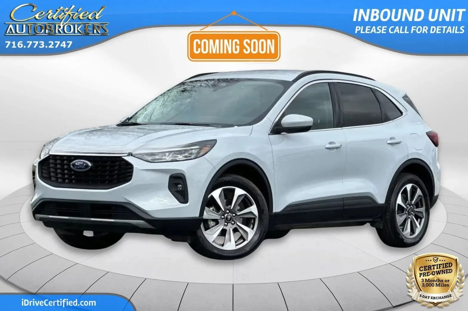 Silver 2025 Ford Escape Platinum AWD for sale in Grand Island, NY