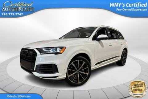 White 2023 Audi Q7 Premium Plus AWD for sale in Grand Island, NY