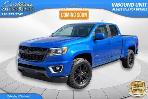 Blue 2019 Chevrolet Colorado LT RST 4x4 for sale in Grand Island, NY