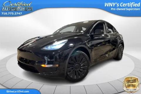 Black 2020 Tesla Model Y Long Range AWD for sale in Grand Island, NY