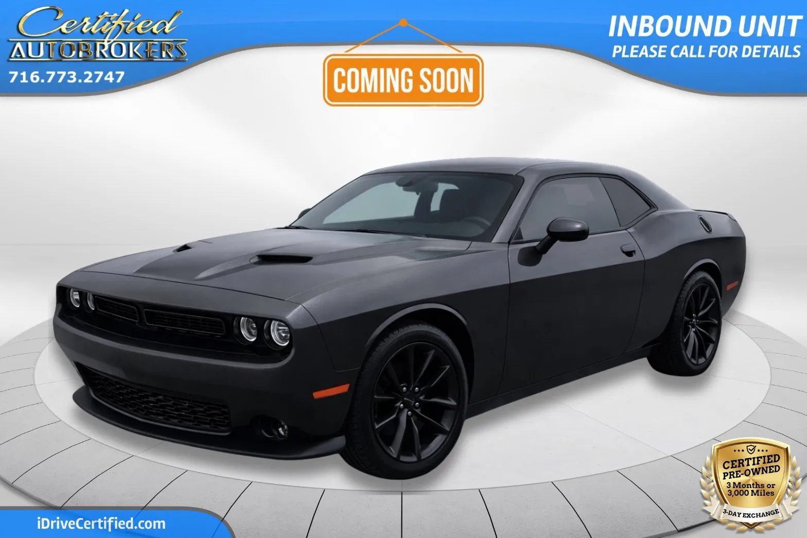 Gray 2021 Dodge Challenger SXT for sale in Grand Island, NY