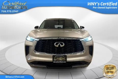 Photos of 2022 INFINITI QX60 LUXE AWD for sale in Grand Island, NY at Certified AutoBrokers