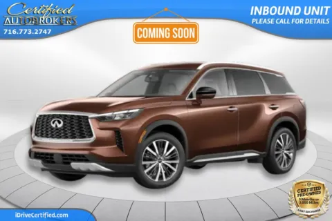 Brown 2022 INFINITI QX60 LUXE AWD for sale in Grand Island, NY