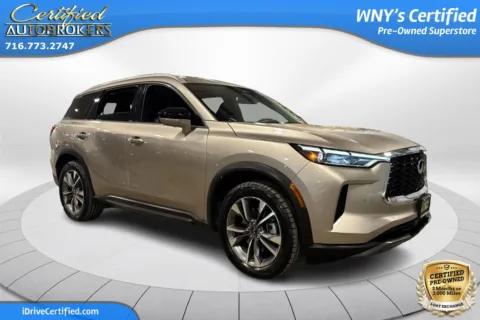 Another view of 2022 INFINITI QX60 LUXE AWD for sale in Grand Island, NY at Certified AutoBrokers