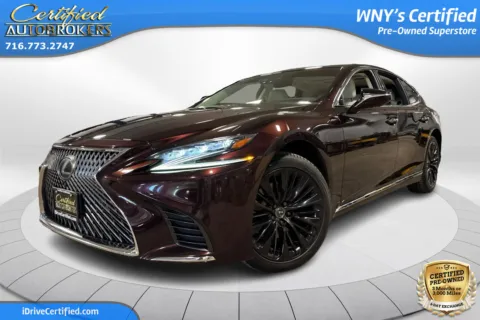 Red 2020 Lexus LS 500 Inspiration Series AWD for sale in Grand Island, NY