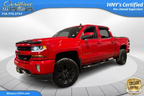 Red 2017 Chevrolet Silverado 1500 LT 4x4 for sale in Grand Island, NY